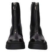 Jimmy Choo Black Leather Ankle Boots