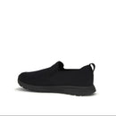 Prada Black Jersey Slip-On Sneakers