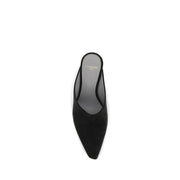 Balenciaga Black Suede Leather High Heel Pumps