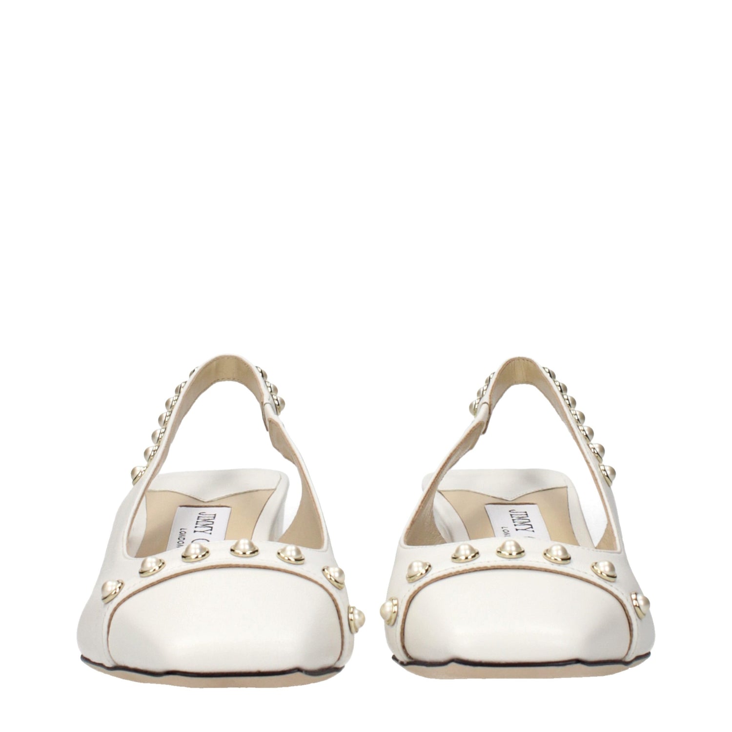Jimmy Choo Blue Leather Flat Sandals