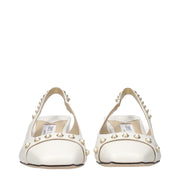 Jimmy Choo Blue Leather Flat Sandals