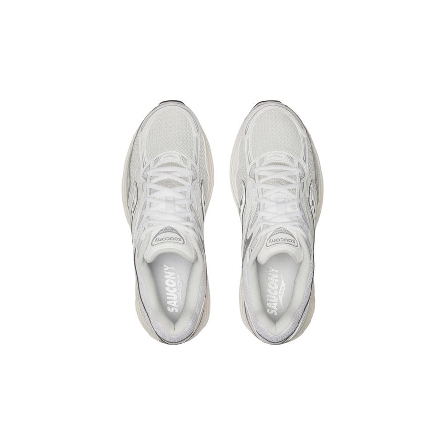 Saucony Silver Synthetic Athletic Sneakers