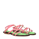 Jacquemus Pink Leather Sandal