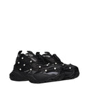 Versace Black Limited Crystal Net Sneakers