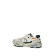 Premiata White Polyamide Athletic Sneakers