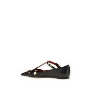 Valentino Garavani Multicolor Goatskin Ballet Flats