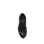 Valentino Garavani Black Polyamide Athletic Sneakers
