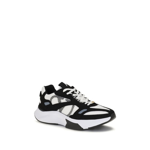 Valentino Garavani Multicolor Fabric Athletic Sneakers