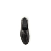 The Row Brown Suede Leather Slip-On Loafers
