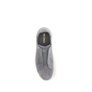 Axel Arigato Gray Calf Leather Bos Taurus Low Top Sneakers