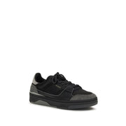 Axel Arigato Black Calf Leather Bos Taurus Low Top Sneakers