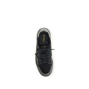 Axel Arigato Black Calf Leather Bos Taurus Low Top Sneakers