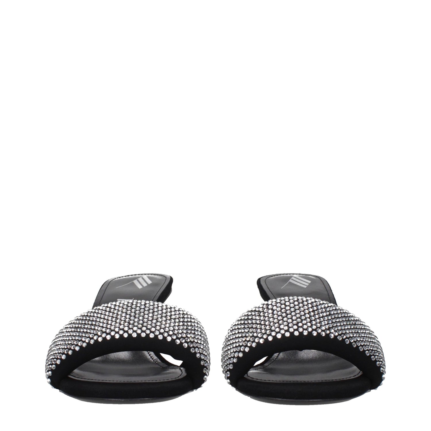 Prada Black Fabric Stiletto Heel Sandals