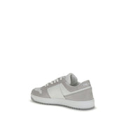 Prada Multicolor Calf Leather Bos Taurus Low Top Sneakers