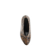Proenza Schouler Brown Calf Leather Bos Taurus High Heel Pumps