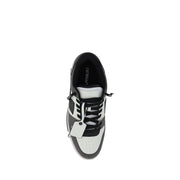 Off-White Multicolor Calf Leather Bos Taurus Athletic Sneakers