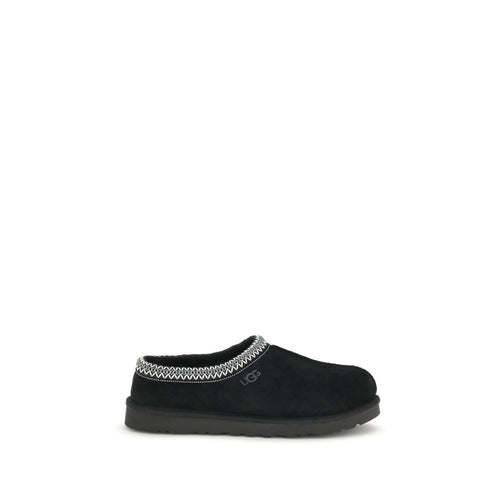 UGG Black Leather Mules