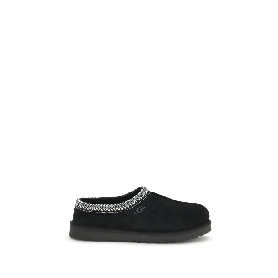 UGG Black Leather Mules