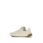 Chloé Beige Fabric Athletic Sneakers