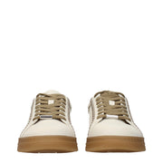 Jimmy Choo Beige Leather Sneakers