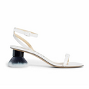 Loewe Petal Brush Leather Sandals