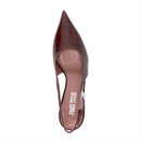 Paris Texas Jessica Leather Slingback Pumps