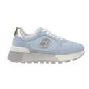 Liu Jo Blue Leather Sneaker