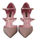 Dolce & Gabbana Pink Glitter High Heel