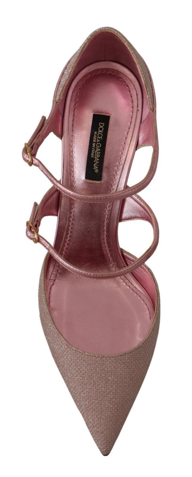 Dolce & Gabbana Pink Glitter High Heel