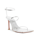 Amina Muaddi Maya Leather Sandals