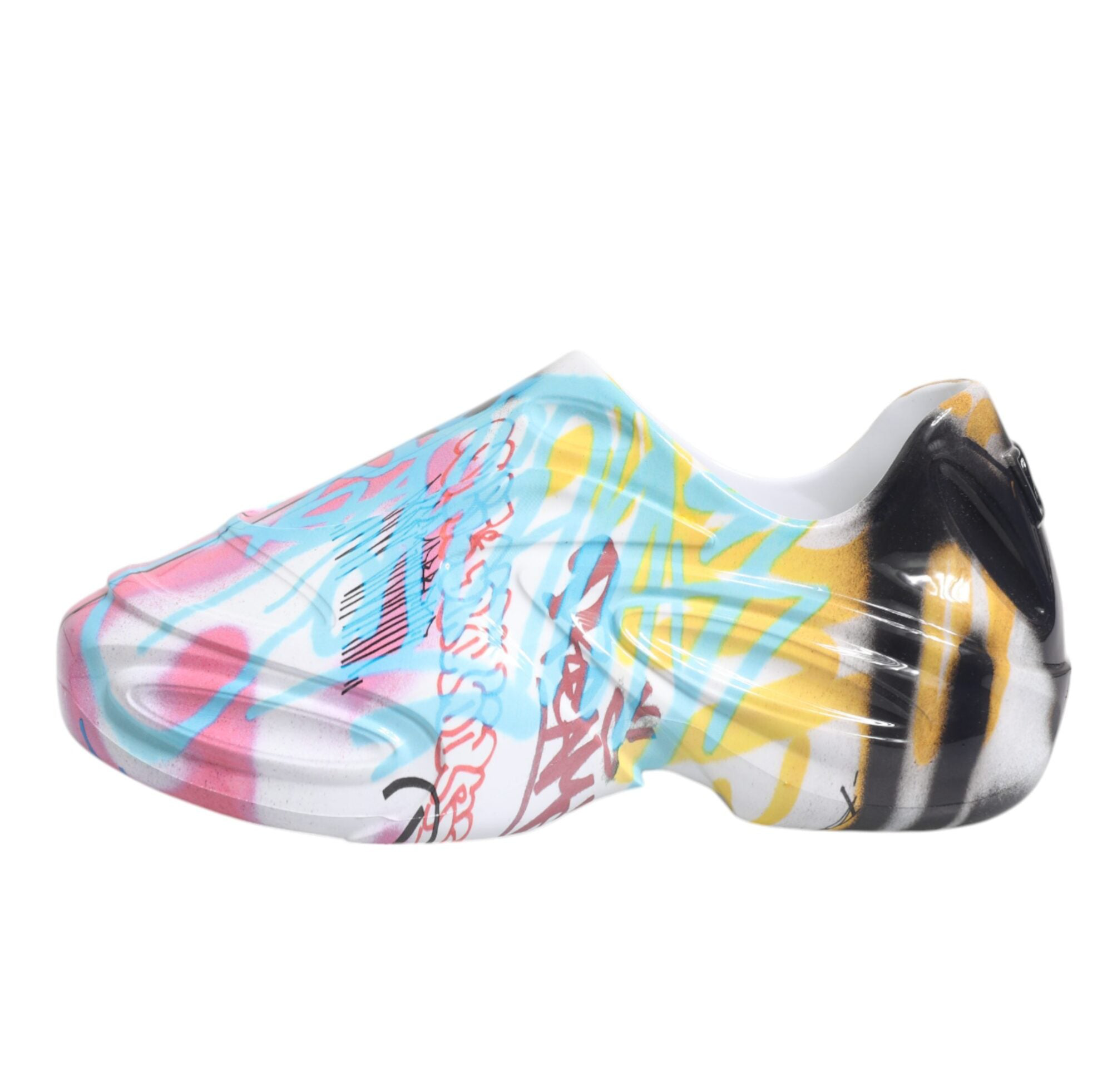 Dolce & Gabbana Multicolor Graffiti Daymaster Rubber Sneakers