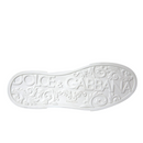 Dolce & Gabbana White DG Logo Low Top Sneakers