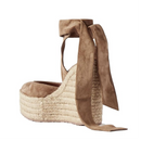 Gianvito Rossi Suede Wedge Espadrilles