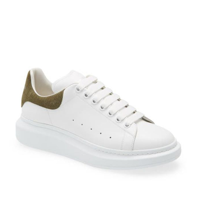 Alexander McQueen Crocodile Oversized Men’s Sneakers