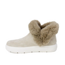 Love Moschino Beige Leather Sneaker