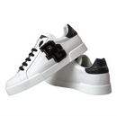 Dolce & Gabbana White DG Logo Low Top Sneakers