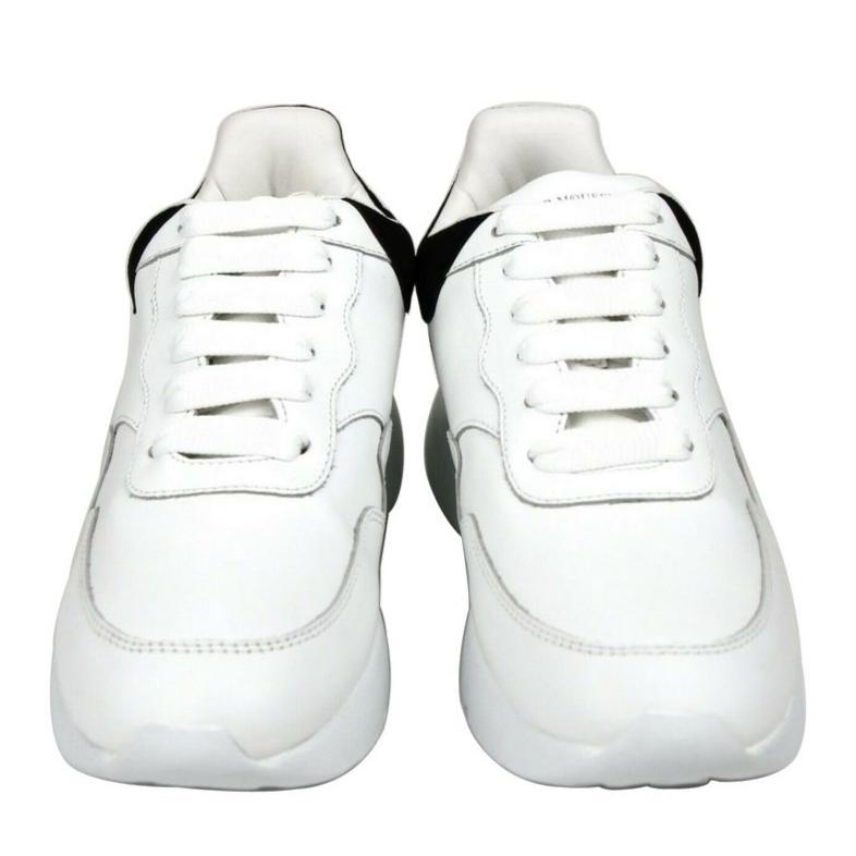 Alexander McQueen White Leather Sneaker