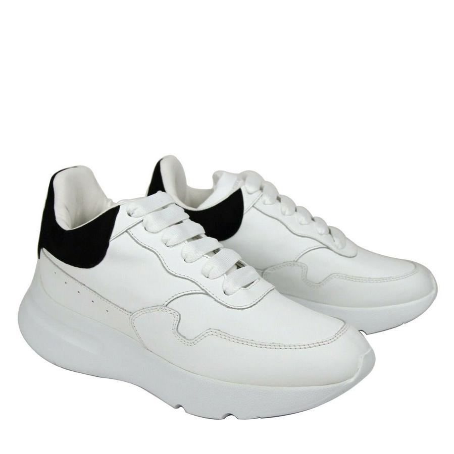 Alexander McQueen White Leather Sneaker