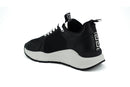 Versace Black Monochrome Leather Sneakers