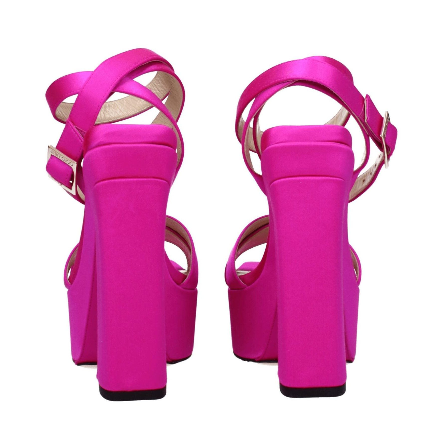Jimmy Choo Pink Satin Sandal