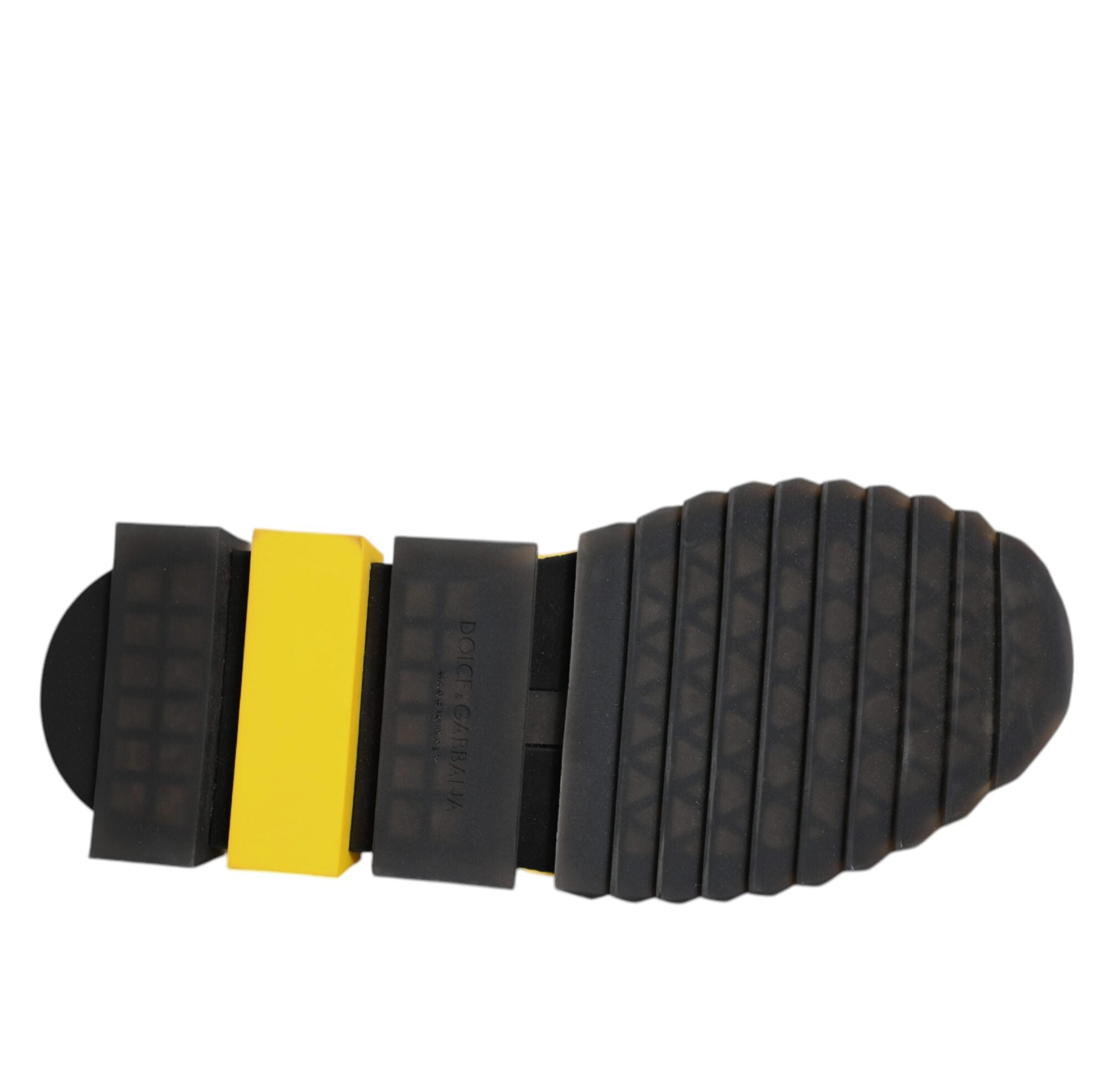 Dolce & Gabbana Yellow SORRENTO Sport Stretch Men’s Sneakers