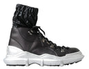 Dolce & Gabbana Black High Top Boots