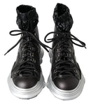 Dolce & Gabbana Black High Top Boots