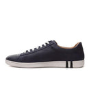 Bally Blue Leather Sneakers