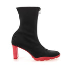 Alexander McQueen Black Neoprene Boot