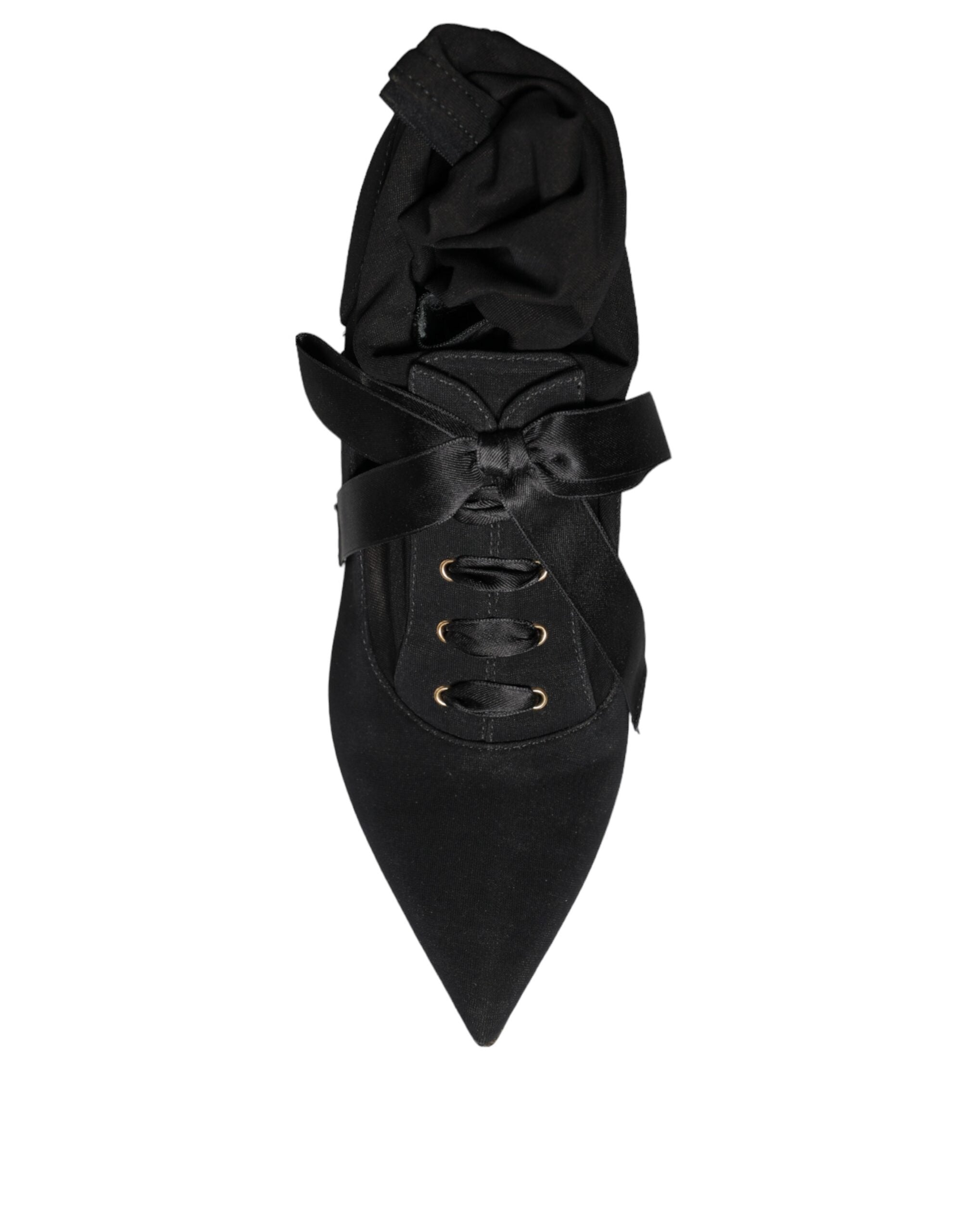 Dolce & Gabbana Black Stiletto Boots