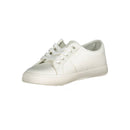 Ralph Lauren White Cotton Sneaker