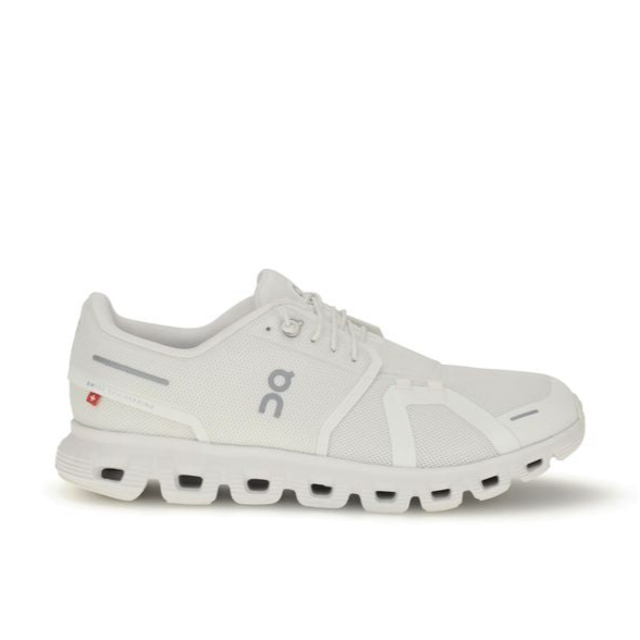 ON Cloud 6 White Men’s Sneakers