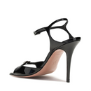Amina Muaddi Patent-leather Adut Sandal