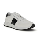 Prada White Classic Tennis Sneakers